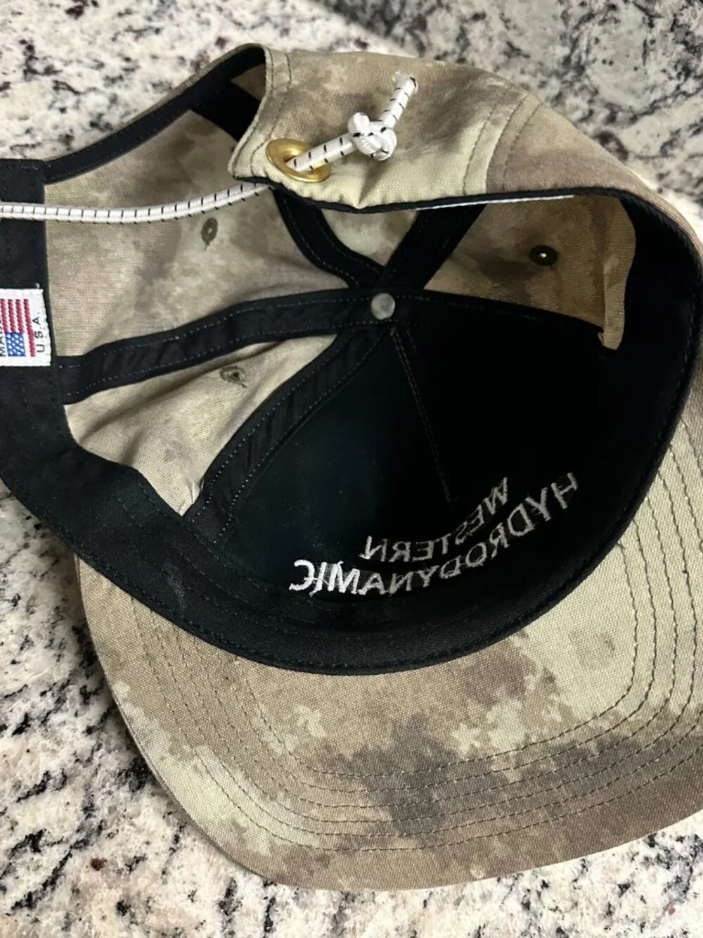 Western Hydrodynamic Research Camo Hat